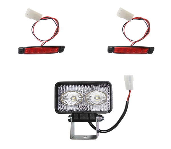 Front and rear lights kit