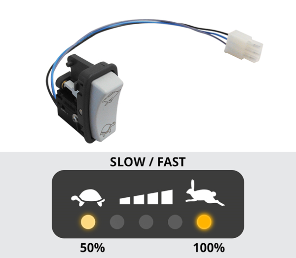 Kit Interrupteur pour vitesse lente/rapide